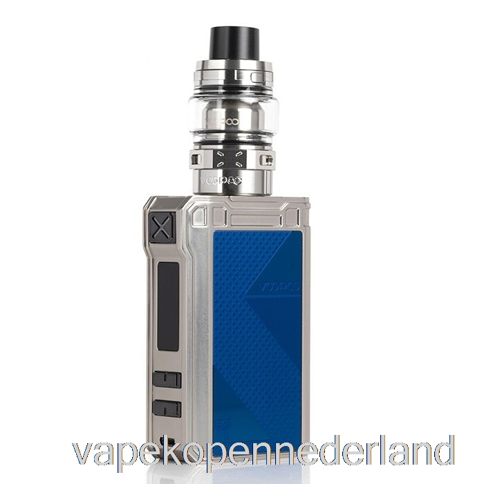 Elektronische Sigaret Vape Voopoo Alpha Zip Mini 120w & Maat Tank Starterkit Nr. 7 Blauw